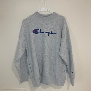 Champion Sweatshirt with high neck and pockets